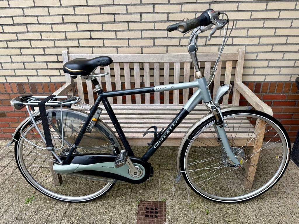Gazelle Saphir Goldline heren 57 als nieuw!, Fietsen en Brommers, Fietsen | Heren | Herenfietsen, 57 tot 61 cm, Ophalen of Verzenden