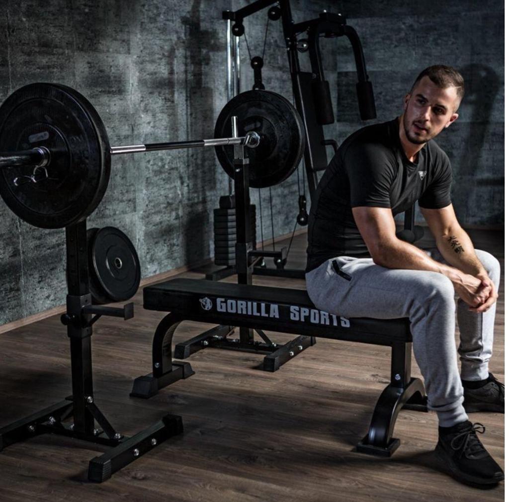 Home gym/ krachttraining set te koop, Sport en Fitness, Ophalen, Gebruikt, Overige typen