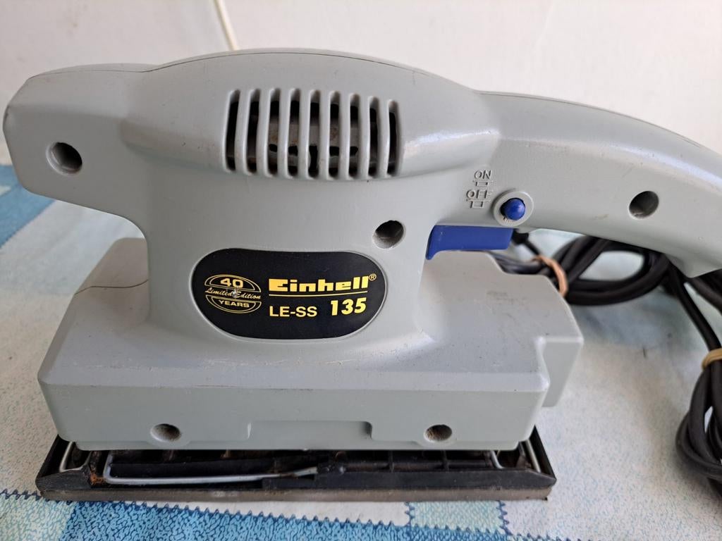 Einhell LE-SS 135 schuurmachine, Doe-het-zelf en Verbouw, Ophalen of Verzenden, Zo goed als nieuw, Minder dan 600 watt, Vlakschuurmachine