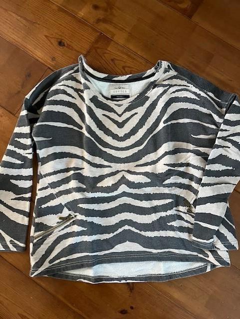 Costes sweater lm vintagelook zebraprint zwart/beige XXL, Zwart, Maat 46/48 (XL) of groter, Ophalen of Verzenden, Zo goed als nieuw
