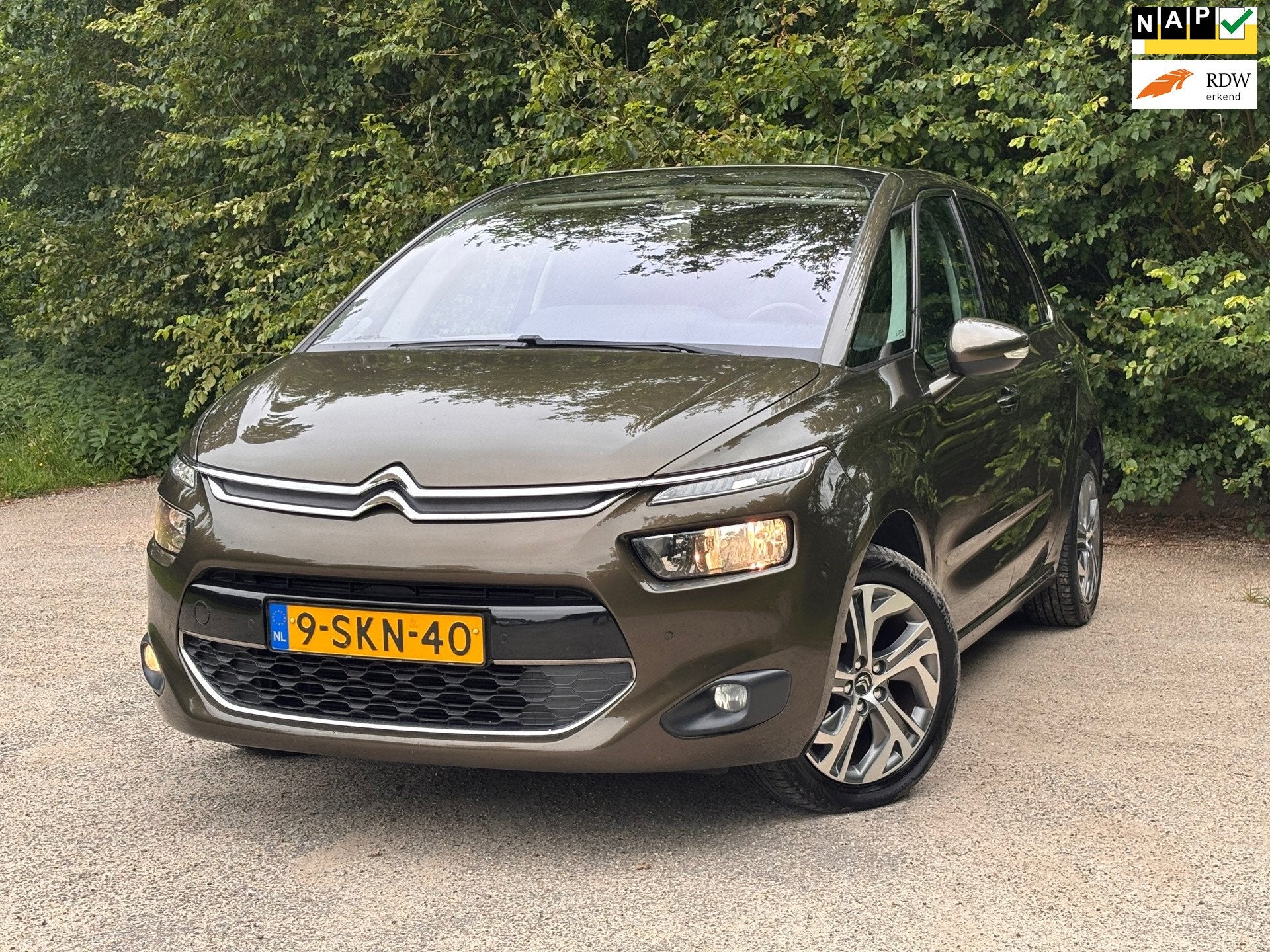 Citroen C4 Picasso 1.6 VTi Intensive | Cruise control + Navi, Voorwielaandrijving, Gebruikt, 4 cilinders, Bruin