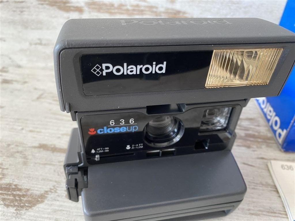 Polaroid 636 closeup vintage camera in orginele doos [1339], Verzenden, Zo goed als nieuw, Spiegelreflex, Canon