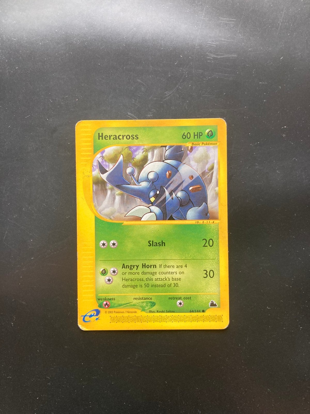 Pokemon kaart Heracross, Ophalen of Verzenden