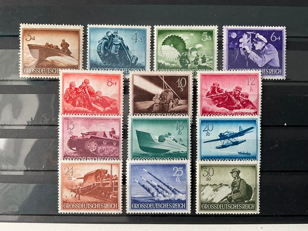 Deutsches Reich - Tag der Wehrmacht 1944, Ophalen of Verzenden, Overige soorten, Duitsland, Overige typen