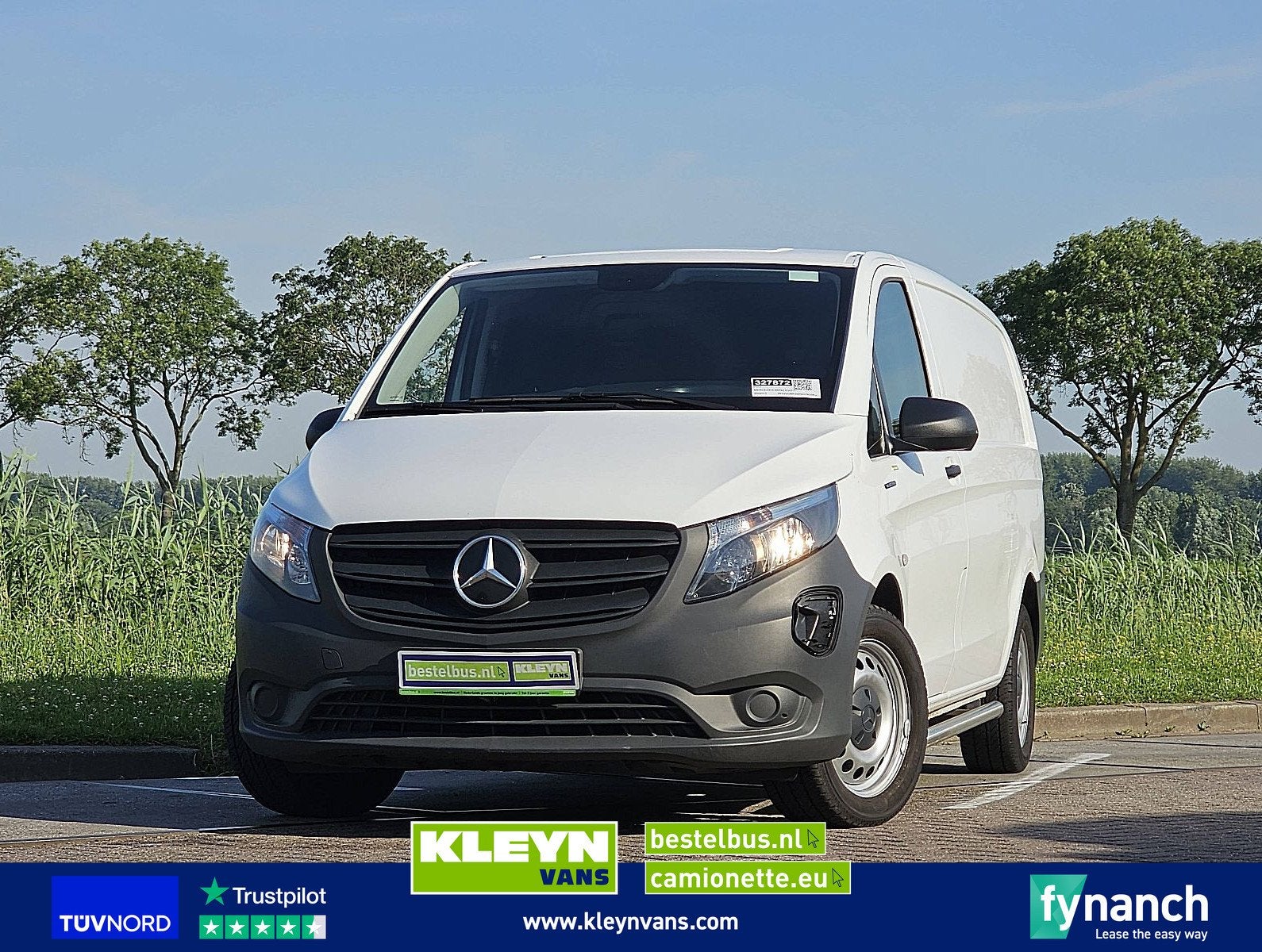 MERCEDES-BENZ EVITO ac carplay 66kwh, Auto's, Bestelauto's, Gebruikt, 2255 kg, 116 pk, Wit