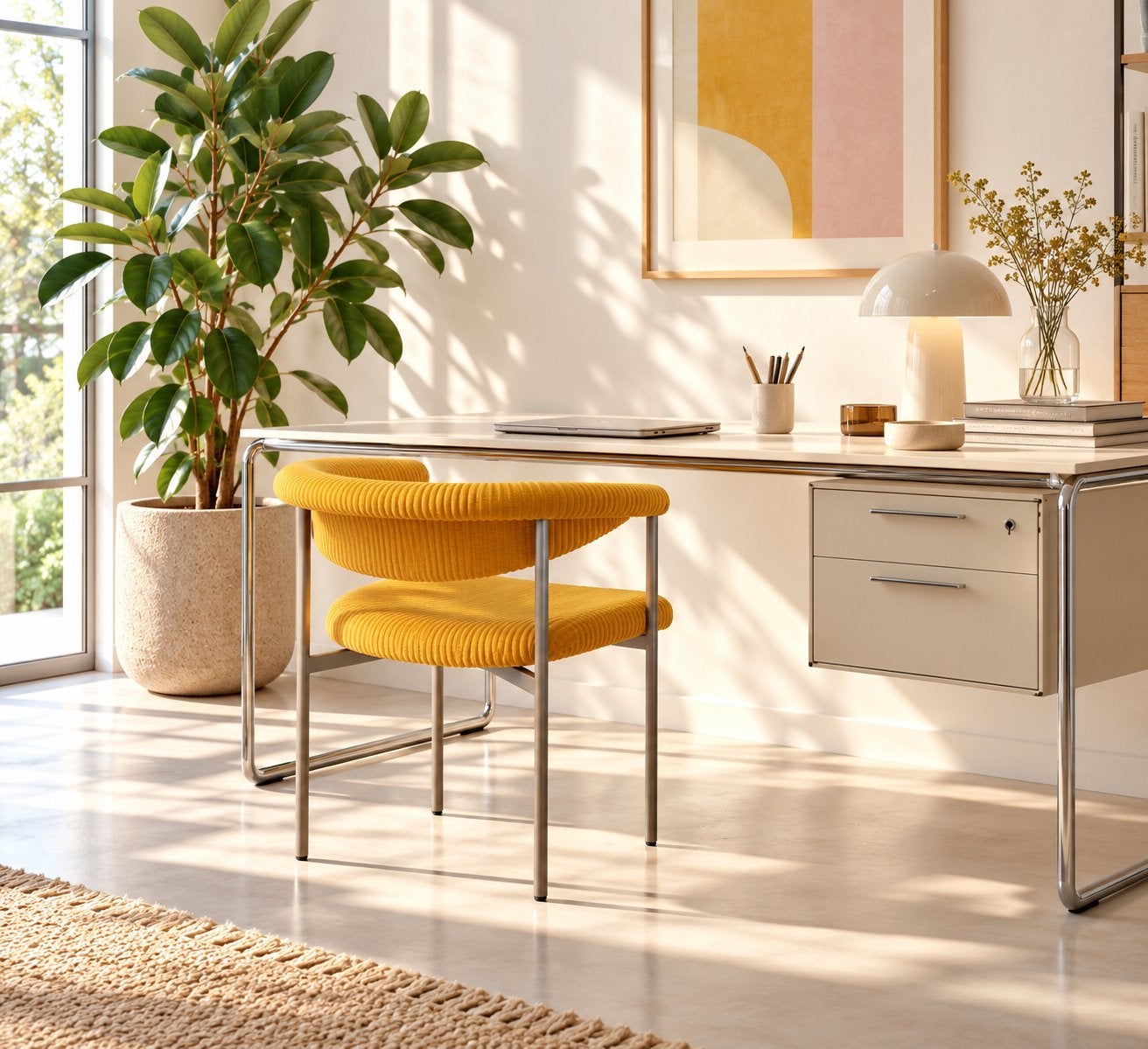Vintage rudolf Wolf meander stoel nieuw bekleed kvadrat stof, Overige kleuren, Ophalen of Verzenden, Zo goed als nieuw, Eén