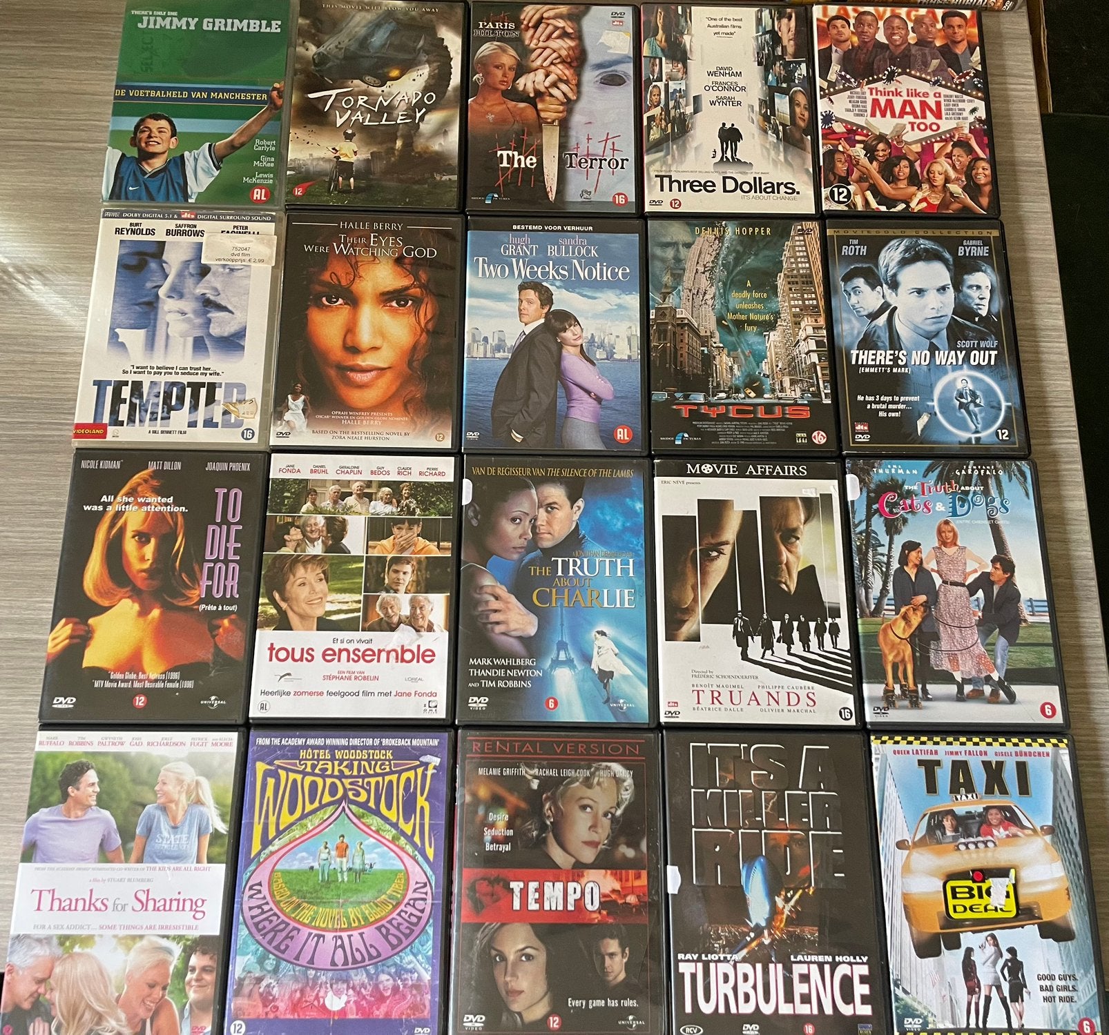 Films T (80x), Alle leeftijden, Ophalen of Verzenden, Zo goed als nieuw