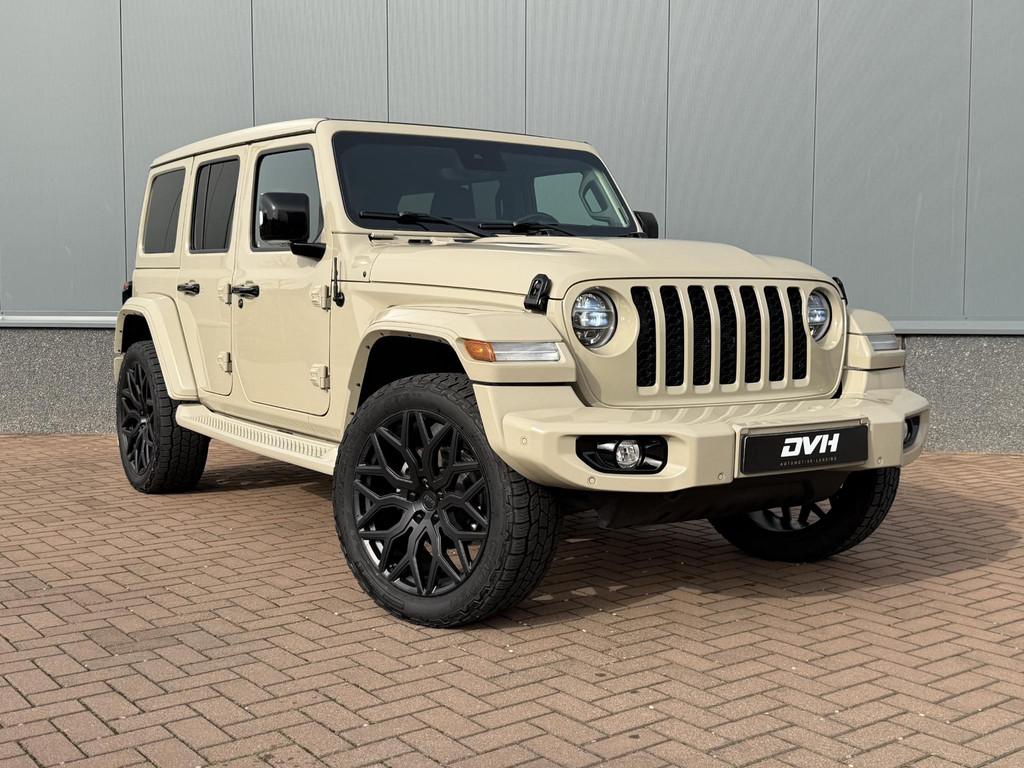 Jeep Wrangler Unlimited 4xe 380 Sahara CORSE | SKYROOF | 22", Auto's, Jeep, Automaat, 4 cilinders, 2248 kg, Bedrijf