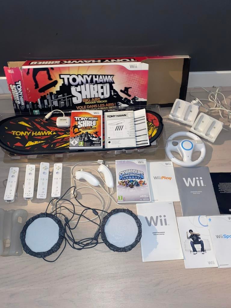 Partij wii spullen, Spelcomputers en Games, Online, Ophalen of Verzenden, Zo goed als nieuw, Sport