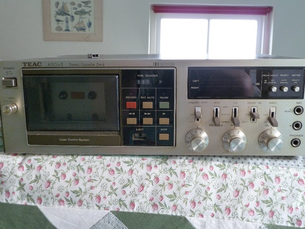 Teac 510 Stereo Cassette Deck - Achterstallig Onderhoud, Ophalen, Enkel, Overige merken, Tiptoetsen
