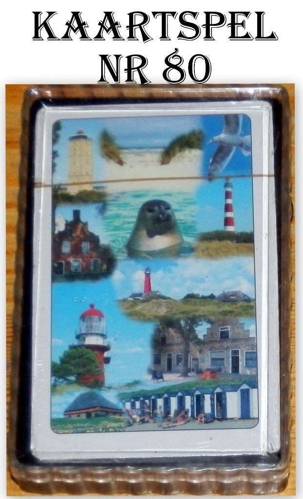 Kaartspel nr 80 waddeneilanden -- nieuw geseald, Ophalen of Verzenden, Nieuw