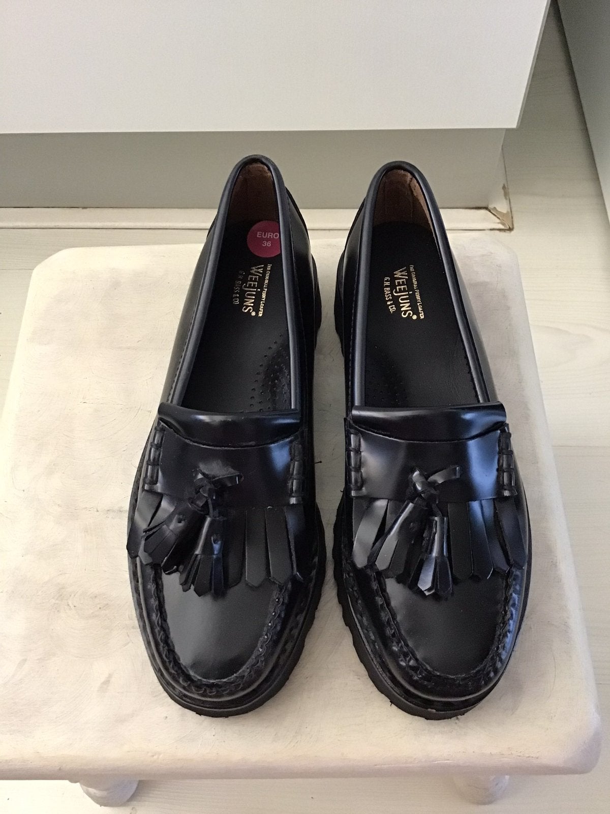 G.H. BASS Weejun Mooie Loafers/Instappers Nieuw, Nieuw, Ophalen of Verzenden, Instappers, Zwart