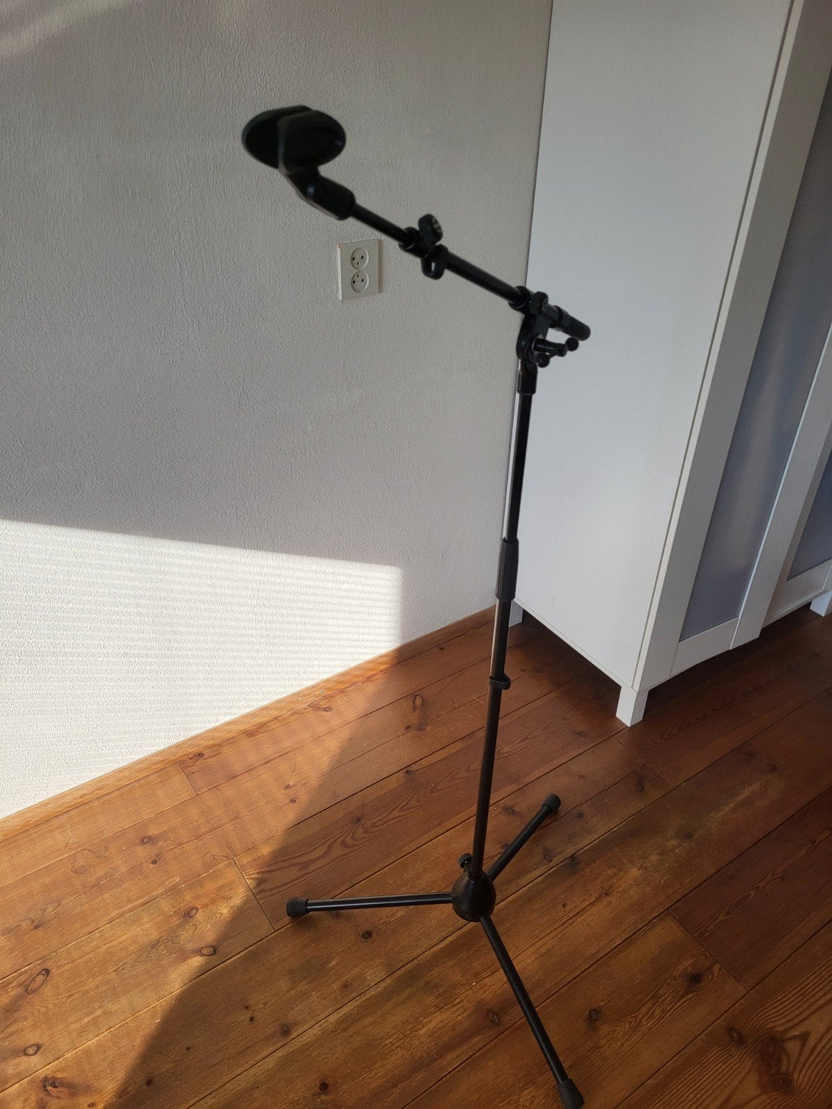 K&M [Konig & Meyer] Microfoonstandaard met Boomarm - Zo goe, Ophalen