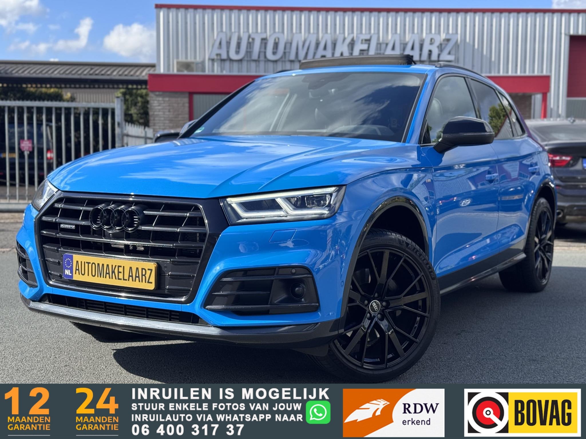 Audi Q5 55 TFSI e quattro Competition PANO 360*CAM NAVI, Auto's, Audi, Automaat, Dealer onderhouden, Gebruikt, Euro 6