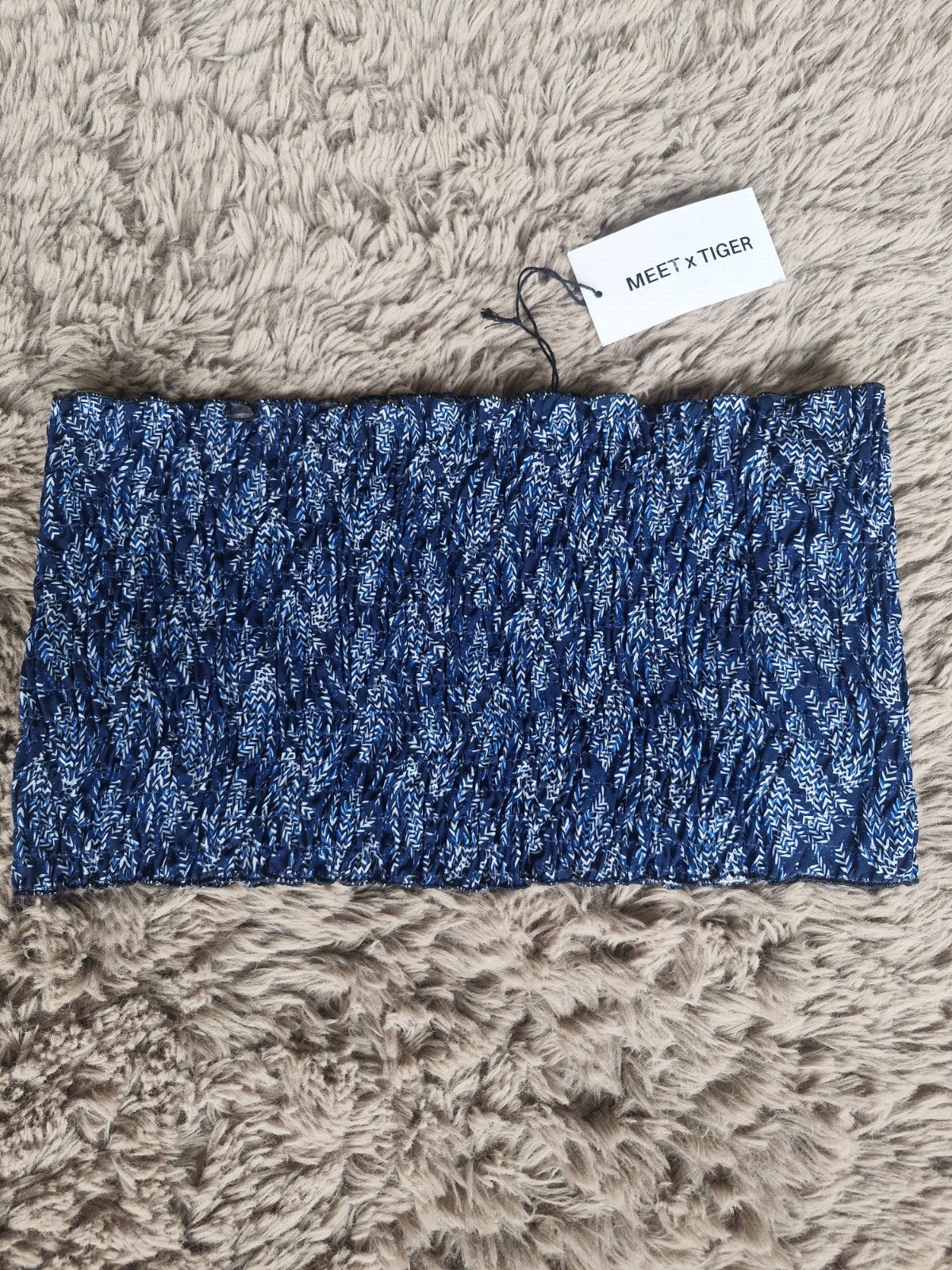 Meet x tiger tube top, Kleding | Dames, Tops, Blauw, Nieuw, Ophalen of Verzenden, Meet me there