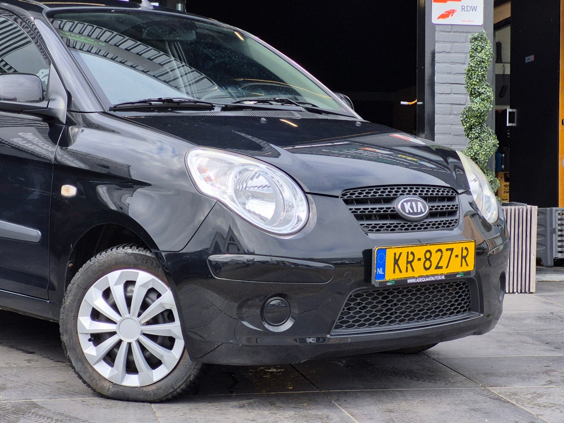 Kia Picanto 1.1 SportbyKia|Airco|El.Ramen|AUX|APK, Auto's, Stof, Gebruikt, Huisgarantie, 4 cilinders