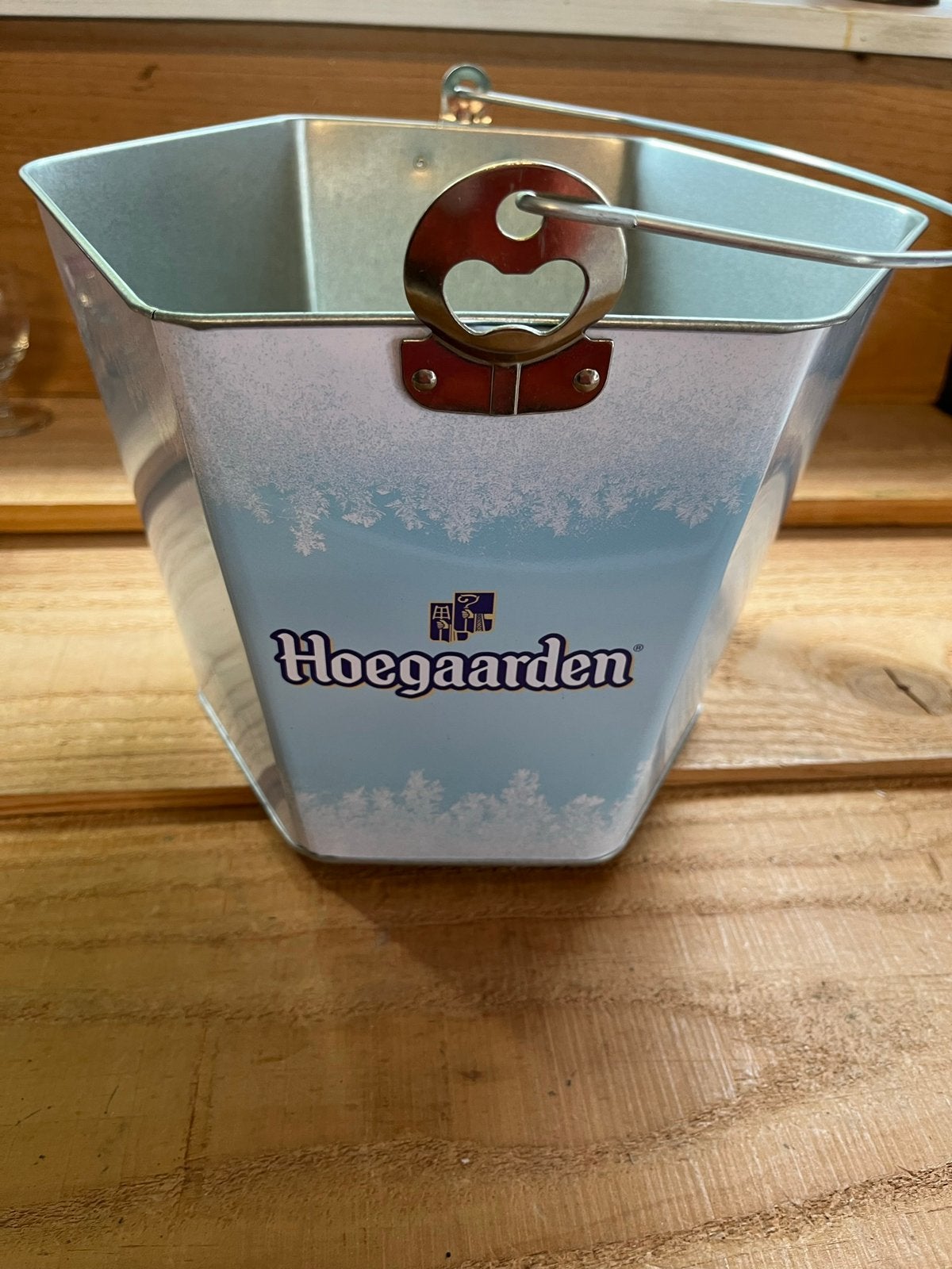 Hoegaarden ijsemmer, Ophalen of Verzenden, Zo goed als nieuw, Overige merken