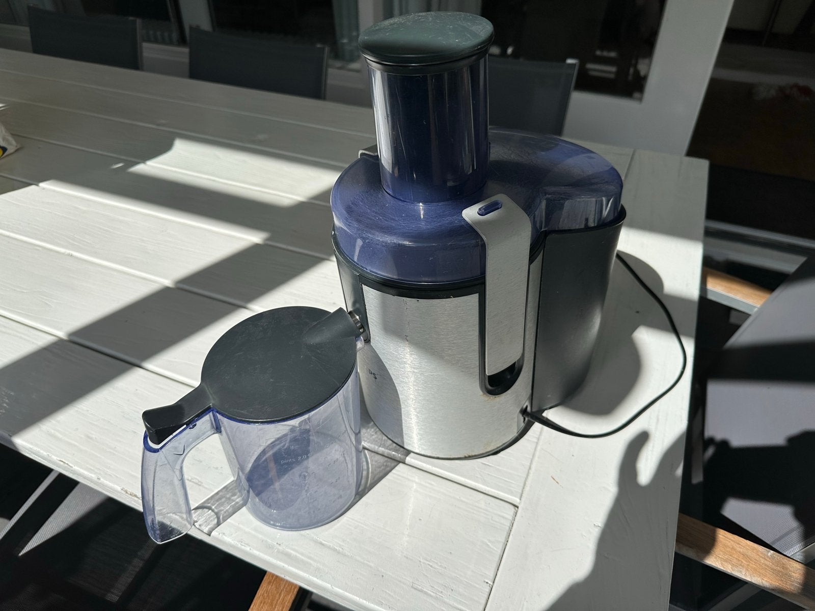 Philips SAP Centrifuge - Krachtige Sapcentrifuge, Witgoed en Apparatuur, Keukenmixers, Ophalen, Gebruikt, 1 tot 2 liter, 2 snelheden