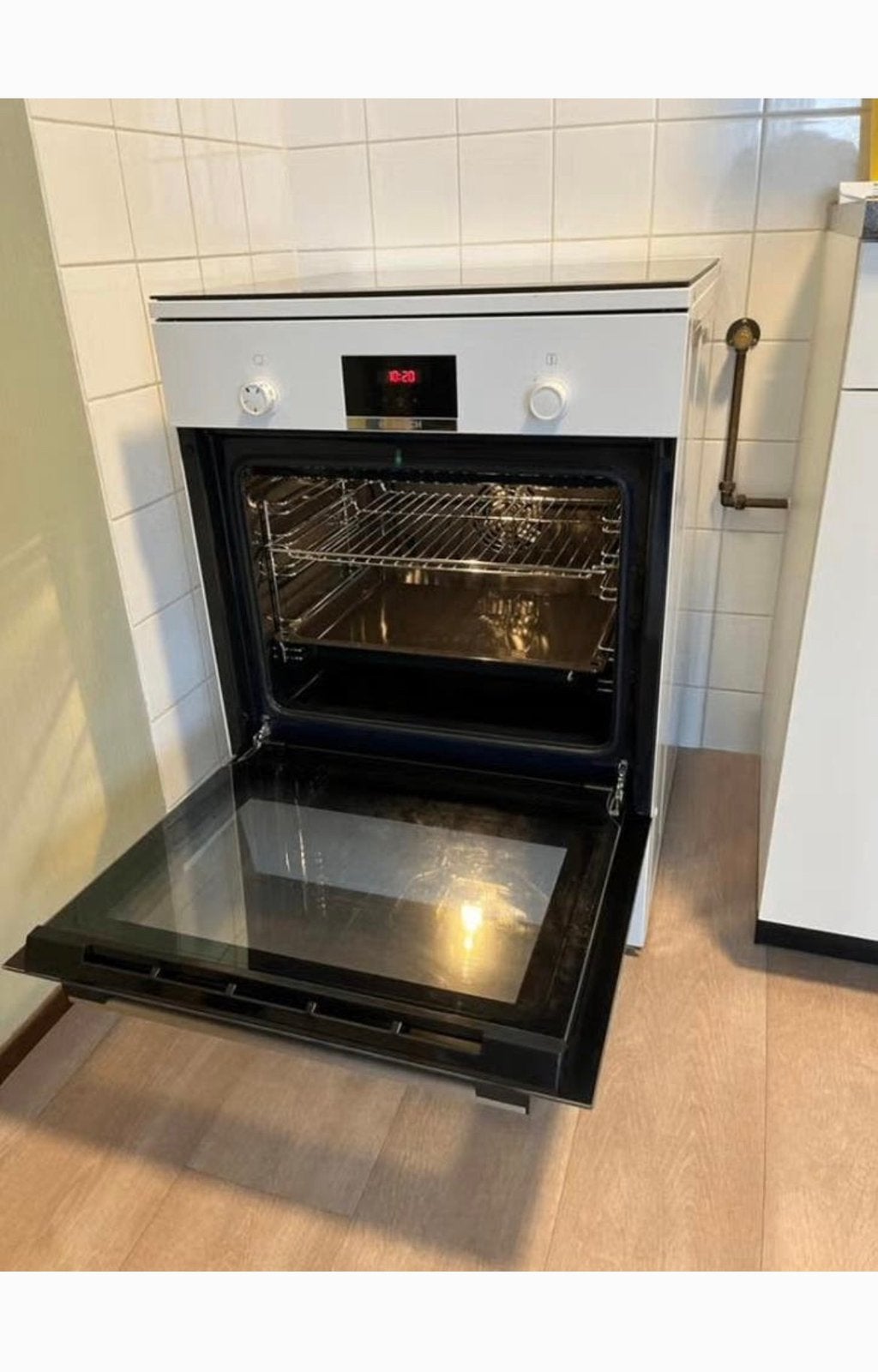 Bosch Inductie Fornuis HLR390020 vrijstaande  Serie 4, Witgoed en Apparatuur, Ophalen, Minder dan 45 cm, Oven, Bosch
