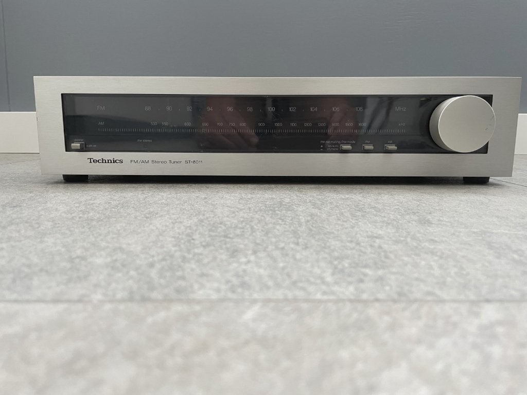 Technics analoge AM/FM stereo Tuner ST-8011, Ophalen, Gebruikt, Analoog