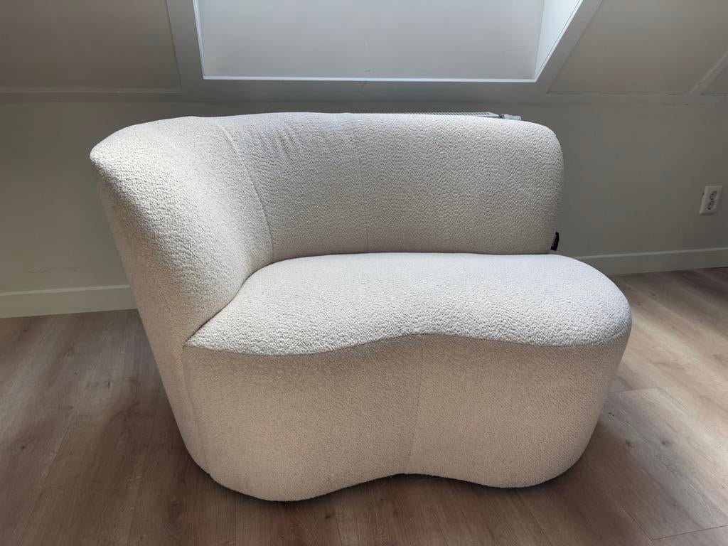 Teddy bankje Stone Woood/karwei, Huis en Inrichting, Banken | Sofa's en Chaises Longues, Ophalen, Tweepersoons, 75 tot 100 cm