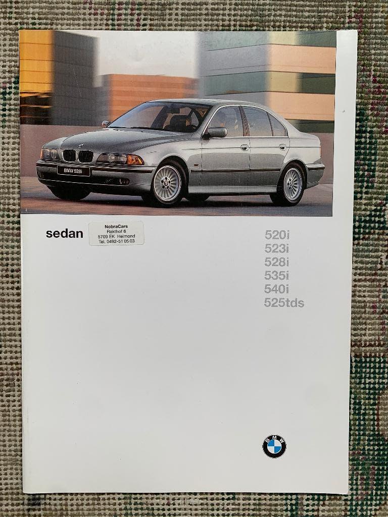 Nederlandse brochure BMW 5 serie E39 1996 nieuw!, Nieuw, Ophalen of Verzenden, BMW, BMW