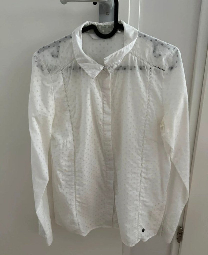 Witte blouse Numph, Wit, Nümph, Ophalen of Verzenden, Maat 36 (S)