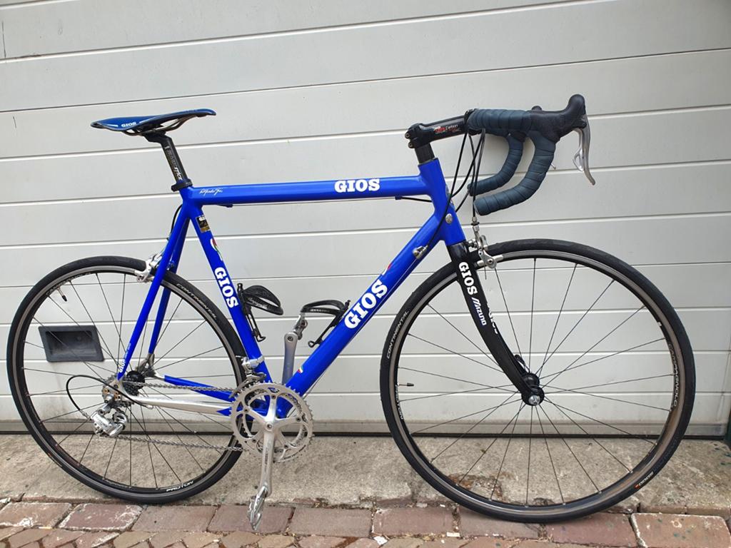 Gios Bijna Nieuw Originele Staat, Fietsen en Brommers, Fietsen | Racefietsen, 28 inch, Velgrem, Aluminium, Zo goed als nieuw