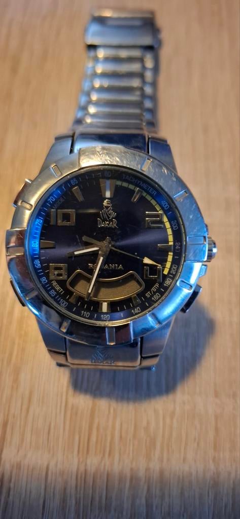 Dakar Polshorloge  Stijlvol en Robuust, Sieraden, Tassen en Uiterlijk, Horloges | Heren, Ophalen of Verzenden