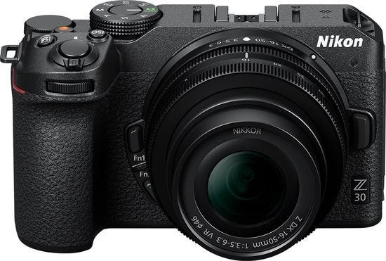 Nikon Z30 + 16-50mm VR   CONNECTED via Wi-Fi & Bluetooth, Beeldstabilisatie, Nieuw, Ophalen of Verzenden, Compactcamera