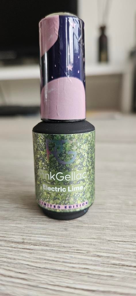 Pink Gellac Electric Lime - Limited Edition, Sieraden, Tassen en Uiterlijk, Uiterlijk | Cosmetica en Make-up, Nieuw, Ophalen of Verzenden