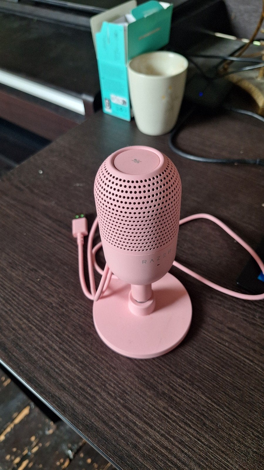 Razer Seiren V3 Mini USB Microfoon Roze, Muziek en Instrumenten, Ophalen of Verzenden, Nieuw, Studiomicrofoon
