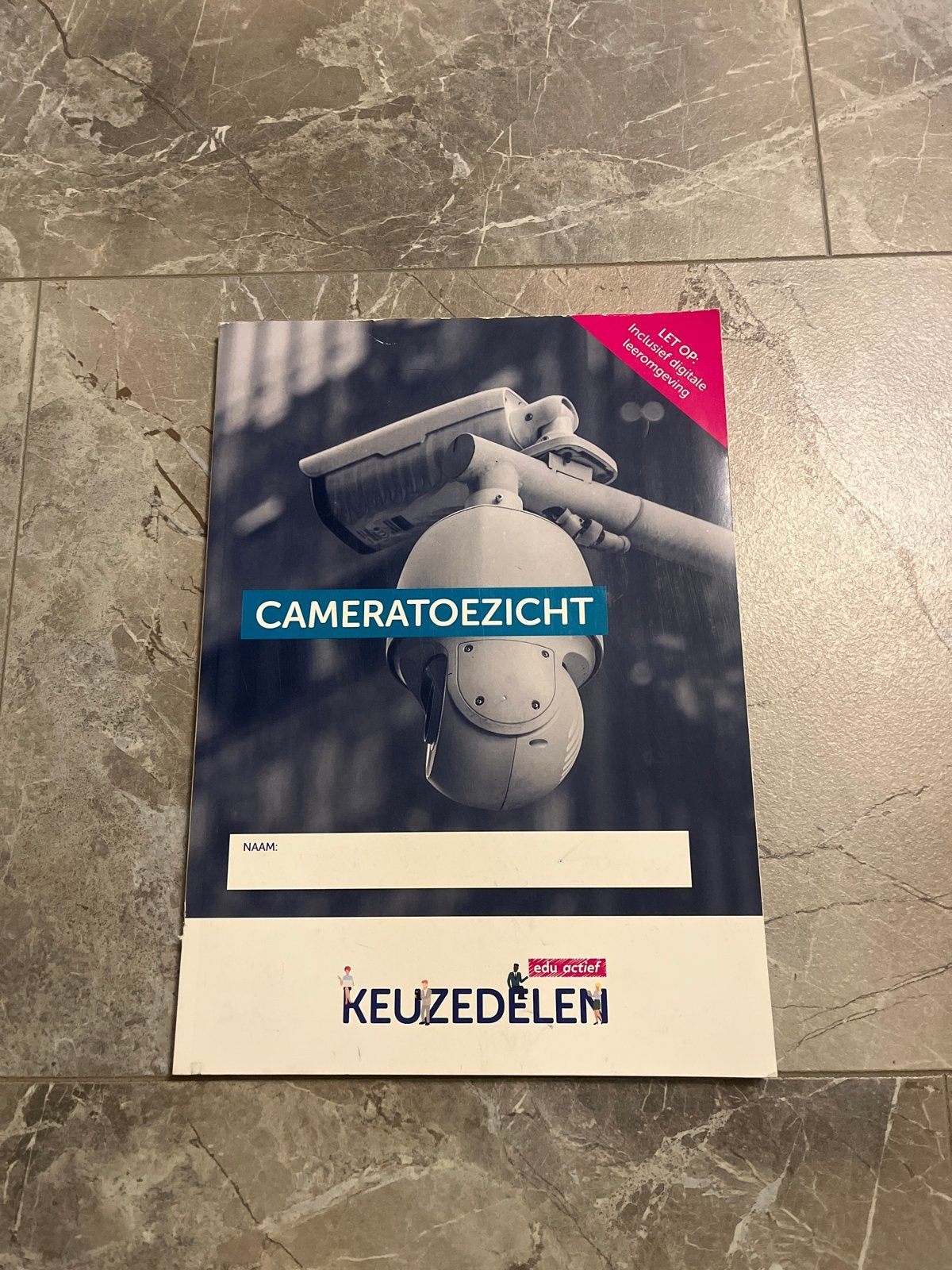 Cameratoezicht - Keuzedelen Edu Actief, Boeken, Ophalen, Gamma, Zo goed als nieuw, MBO