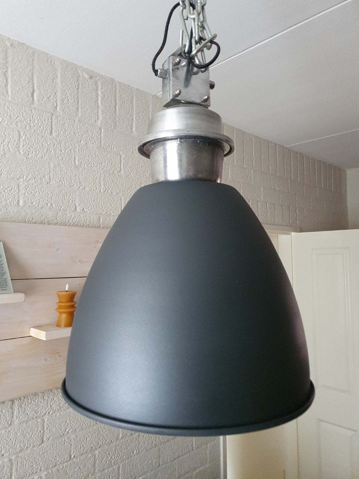 Hanglamp, Huis en Inrichting, Lampen | Hanglampen, Ophalen, Metaal