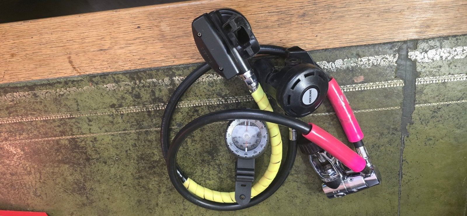 Oceanic duikregelaar set, Watersport en Boten, Ophalen of Verzenden, Gebruikt, Overige typen