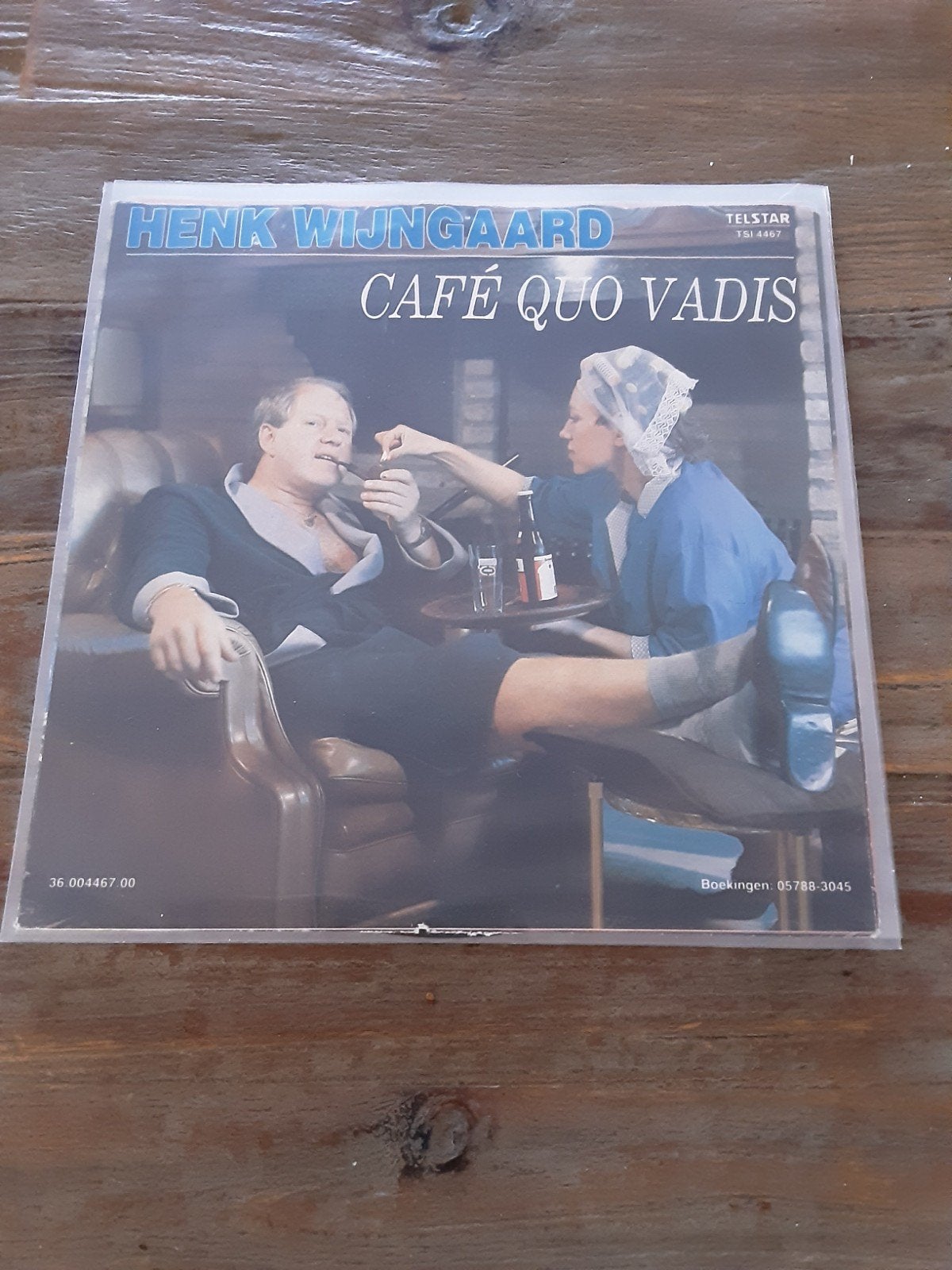 Henk Wijngaard CAFÉ QUO VADIS PIRAAT SINGLE., Ophalen of Verzenden, Zo goed als nieuw, Overige formaten, Levenslied of Smartlap