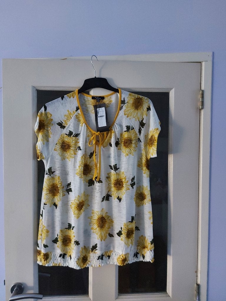 mooie Ivy Beau tuniek nieuw! mt. 44, Ophalen, Nieuw, Maat 42/44 (L), Geel