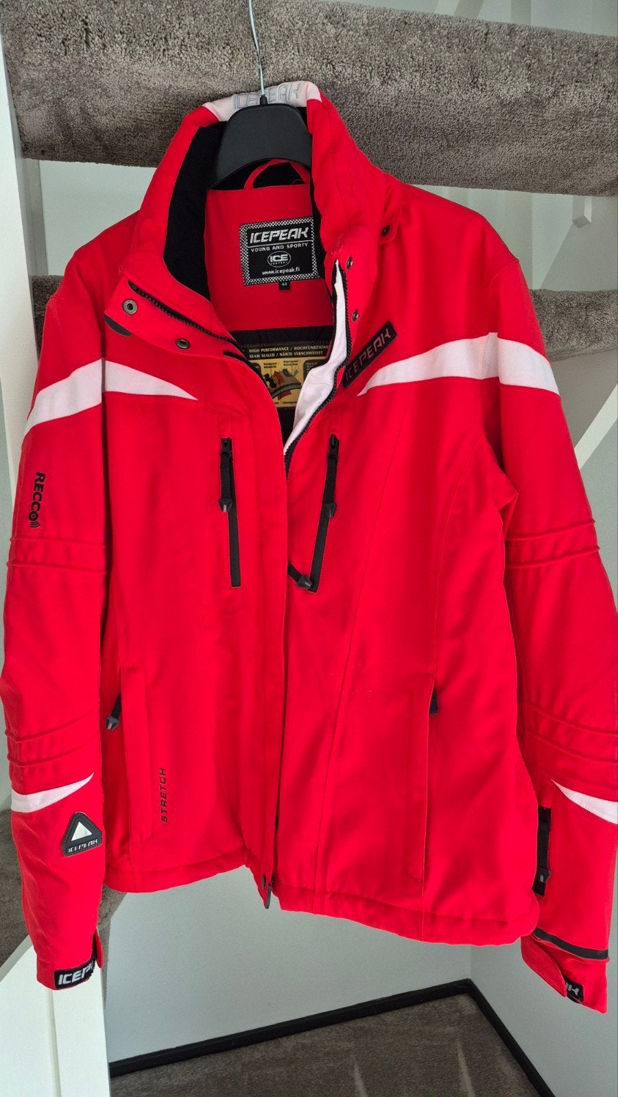 ski jack, dames, Verzenden, Zo goed als nieuw, Maat 42/44 (L), Jack