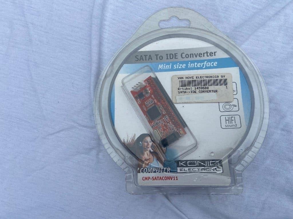 IDE to SATA moederbord converter, Intern, Ophalen of Verzenden, Desktop, Afhankelijk van OS en BIOS