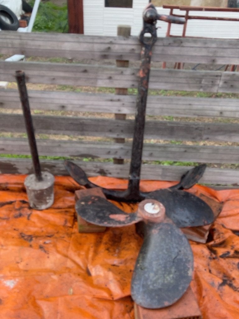 Anker -  propeller, Ophalen of Verzenden