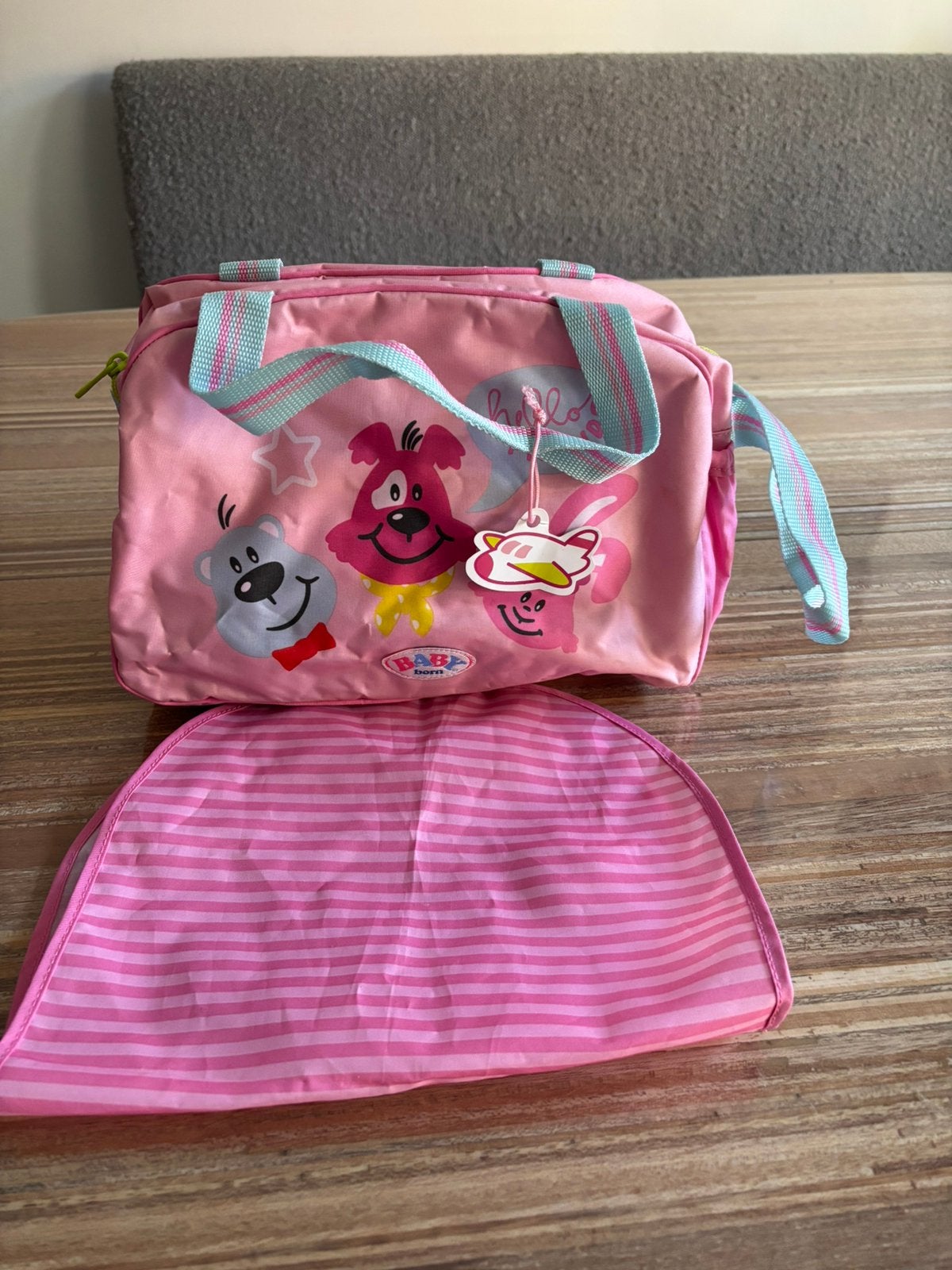 Baby Born luiertas met verschoningsmatje, Ophalen of Verzenden, Nieuw, Babypop