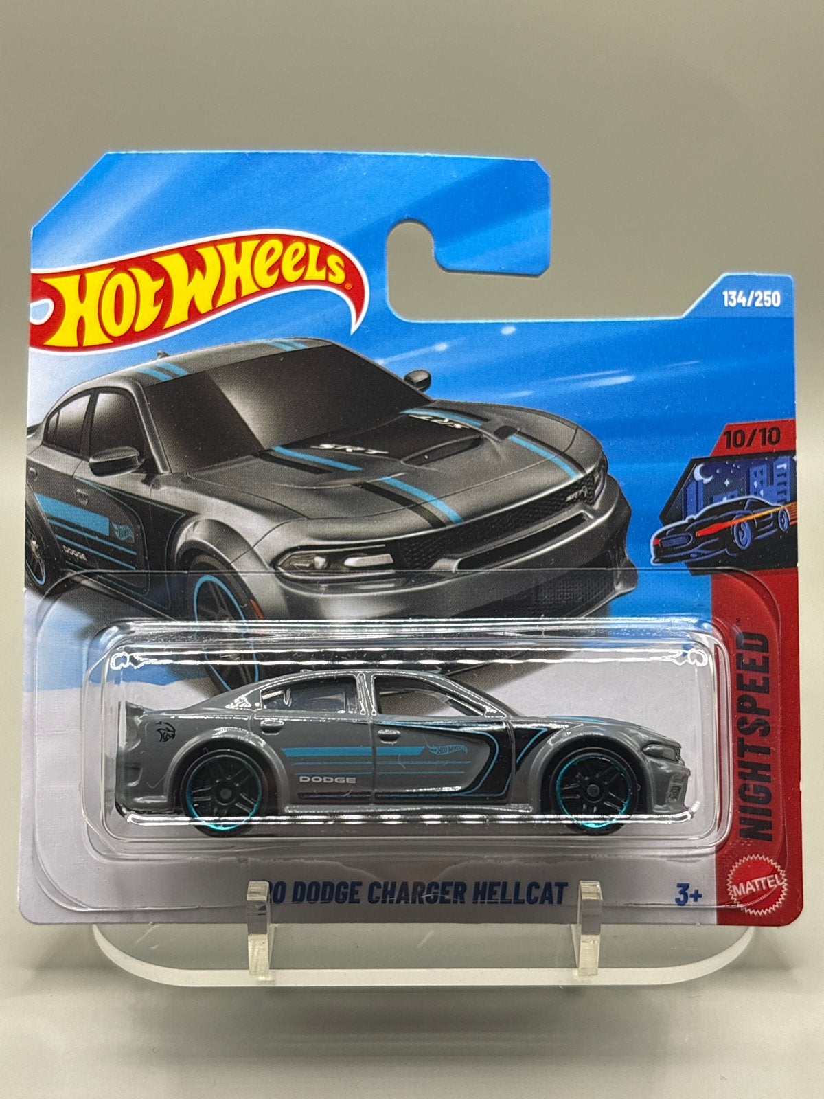 Hot Wheels 2026 '20 Dodge Charger Hellcat Nightspeed, Auto, Nieuw, Ophalen of Verzenden, Mattel