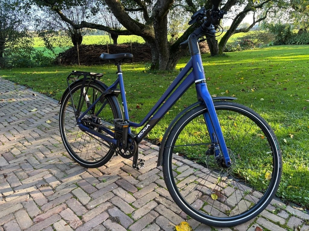 KOGA F3 8.0 53 cm Blauw damesfiets ALS NIEUW, Fietsen en Brommers, 53 tot 56 cm, Versnellingen, Zo goed als nieuw, Schijfrem