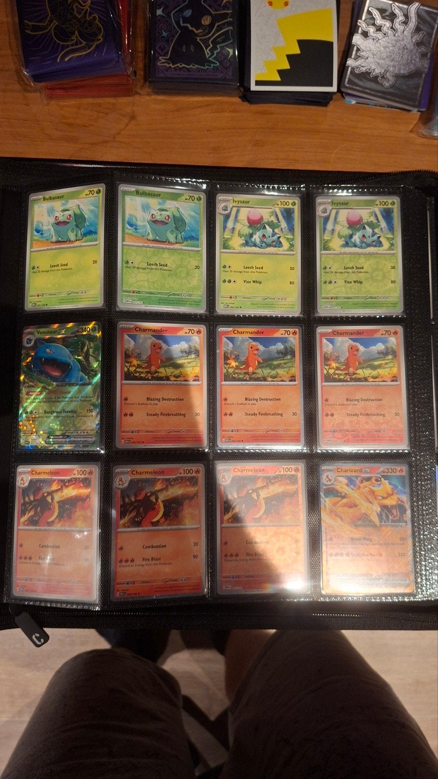 complete master base Pokémon mew151 plus hits, Ophalen, Zo goed als nieuw, Meerdere kaarten, Foil