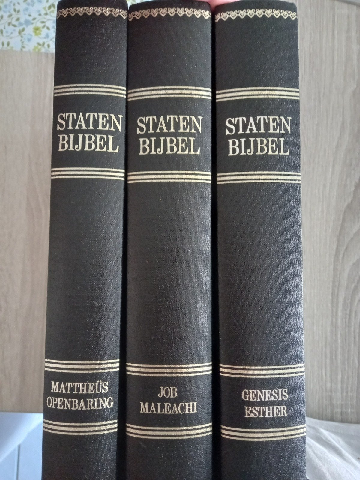 Statenbijbel - Complete Set (3 delen), Antiek en Kunst, Antiek | Boeken en Bijbels, Ophalen of Verzenden, Staten-Generaal