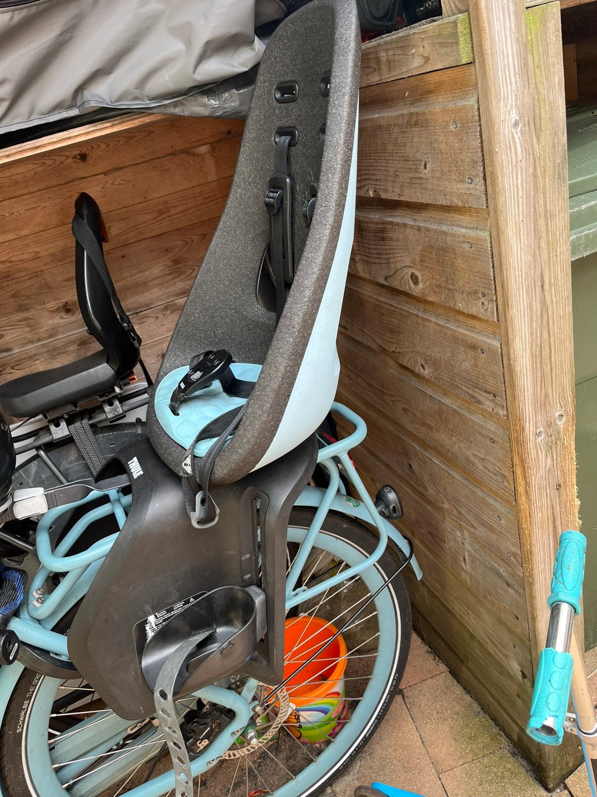 Kinderstoeltje voor achterop, Fietsen en Brommers, Ophalen of Verzenden, 1 zitje, Gebruikt, Overige merken