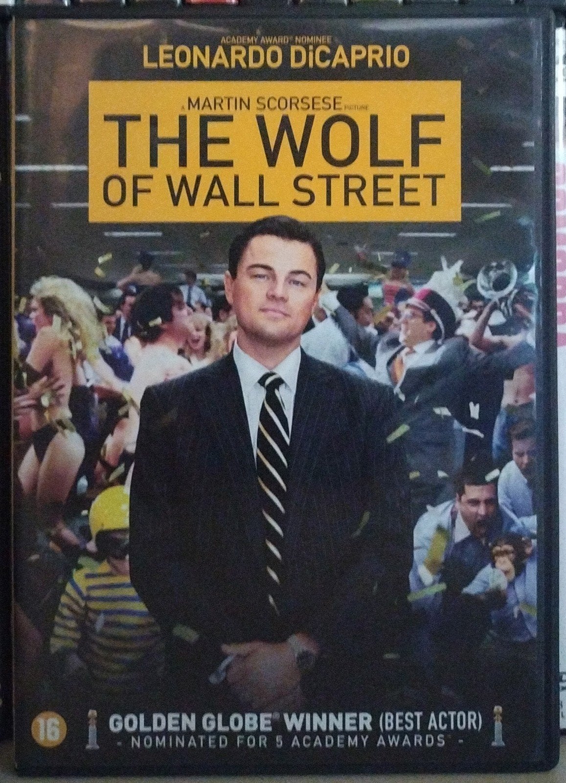 The Wolf of Wall Street DVD - Leonardo DiCaprio, Engels, Vanaf 16 jaar, Waargebeurd drama, Nederlands