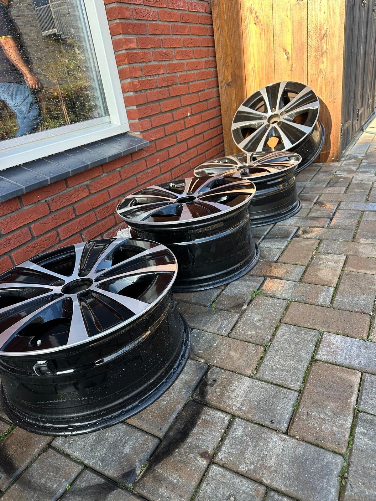 Mercedes Benz 18 inch velgen, Auto diversen, Wieldoppen, Gebruikt, Ophalen