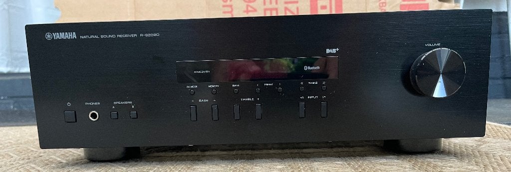 YAMAHA NATURAL SOUND RECEIVER R-S202D, Ophalen of Verzenden, Gebruikt, 120 watt of meer, Yamaha