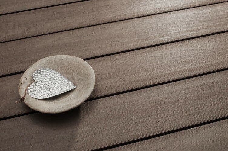 SALE! 24,5 M2 BPC VLONDERPLANKEN BROWN.., Ophalen, Nieuw, Composiet